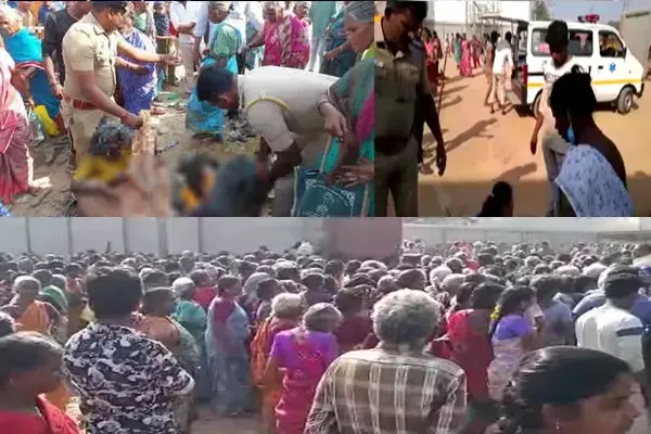 4 की मौत: मुफ्त साड़ी बांटने के दौरान मची भगदड़…कई घायल...