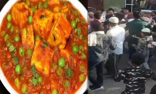 दूल्हे के फूफा को पनीर नहीं मिला तो शादी बन गई जंग का मैदान, जमकर चले चप्पल-जूते और लाठी-डंडे...देखें वीडियो...