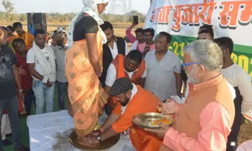 अखिल भारतीय घरवापासी प्रमुख प्रबल प्रताप सिंह जूदेव ने फिर करवाई 250 लोगों की घरवापासी