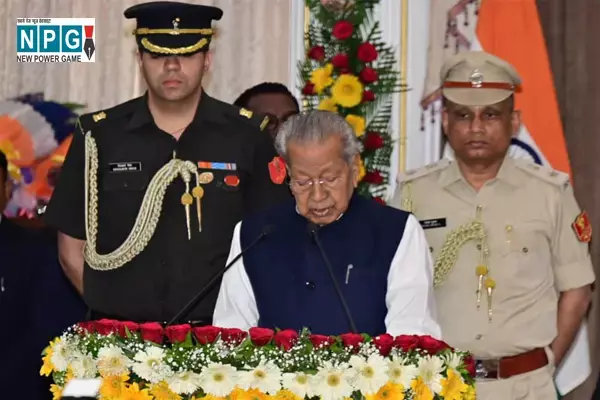 नए राज्यपाल का शपथ ग्रहण: बिस्वाभूषण हरिचंदन को चीफ जस्टिस ने दिलाई शपथ, देखिए वीडियो और फोटो...