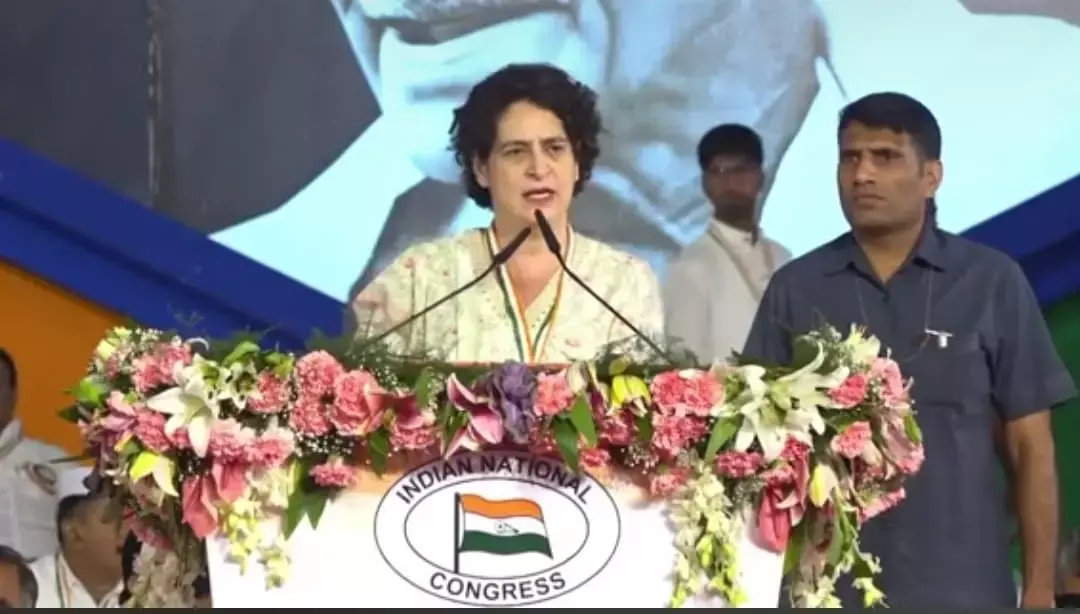Congress Mahadhiveshan दादी-मम्मी को छत्तीसगढ़ पसंद : प्रियंका गांधी ने बताया कि इंदिरा गांधी छत्तीसगढ़ के लोगों से प्यार करती थीं