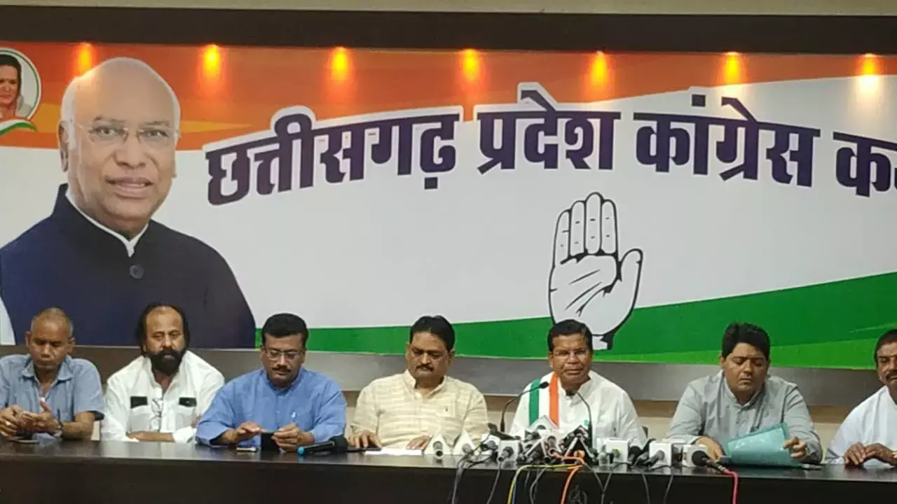 CG में 600 करोड़ के Coal Scam की कहानी काल्पनिक : कांग्रेस ने कहा – सूर्यकांत और जोगेंदर थे अडानी के पार्टनर, अडानी की जांच क्यों नहीं?