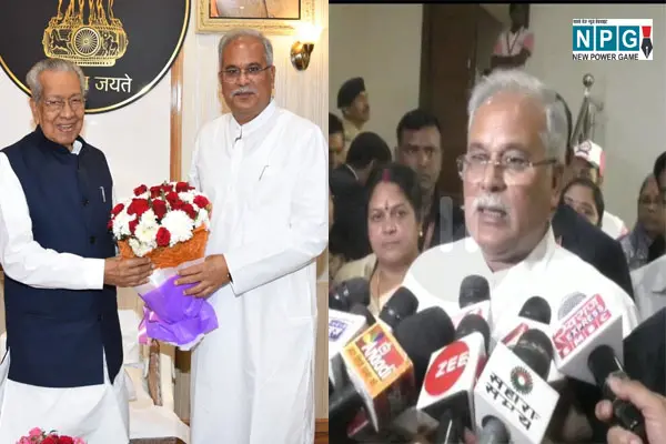 आरक्षण पर आग्रह: राज्यपाल से मिले CM भूपेश, आरक्षण बिल को लेकर किया ये आग्रह