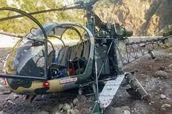Cheetah Helicopter crash News-दो पायलटों की मौत: क्रैश हुआ आर्मी का हेलीकॉप्टर, संपर्क टूटा और फिर हुआ हादसे का शिकार