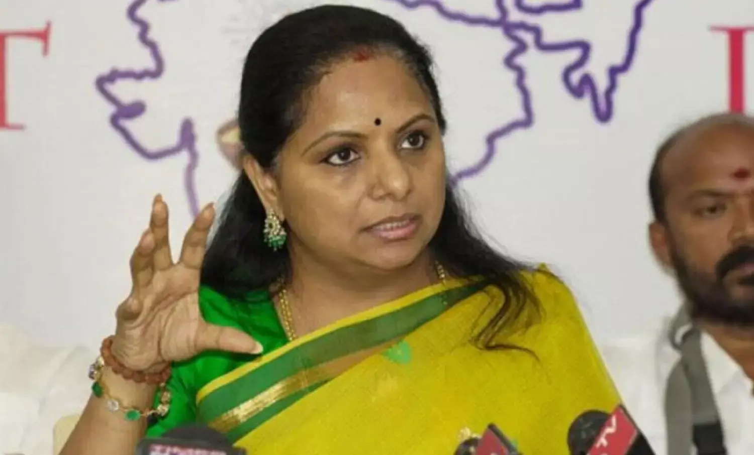 Delhi Excise Policy मामले में दूसरे चरण की पूछताछ के लिए ED के सामने पेश हुईं BRS नेता K. Kavita