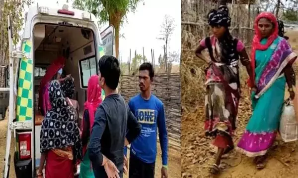 शर्मनाक! शहरी क्षेत्र में एंबुलेंस जाने के लिए सड़क नहीं, गर्भवती महिला एक किलोमीटर पैदल चलकर पहुंची, कलेक्टर बोले...