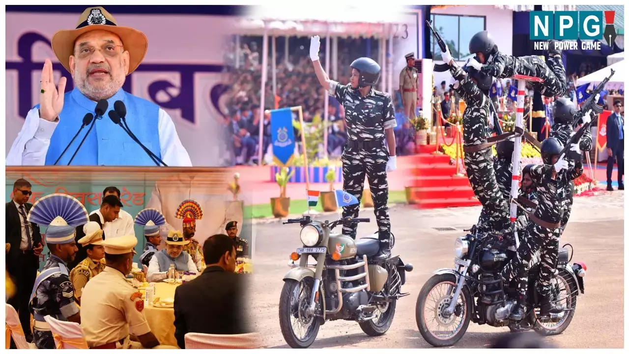 Amit Shah in Bastar on the foundation day of CRPF: बस्तर में शक्ति का शौर्य : नक्सलियों के गढ़ में सीआरपीएफ के कमांडोज ने किया शौर्य प्रदर्शन, अमित शाह बोले – नक्सलवाद के खिलाफ अंतिम चरण में युद्ध...