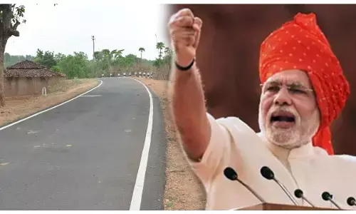 प्रधानमंत्री मोदी ने ट्वीटर पर बधाई देते हुए राज्य के सड़कों की प्रशंसा की...