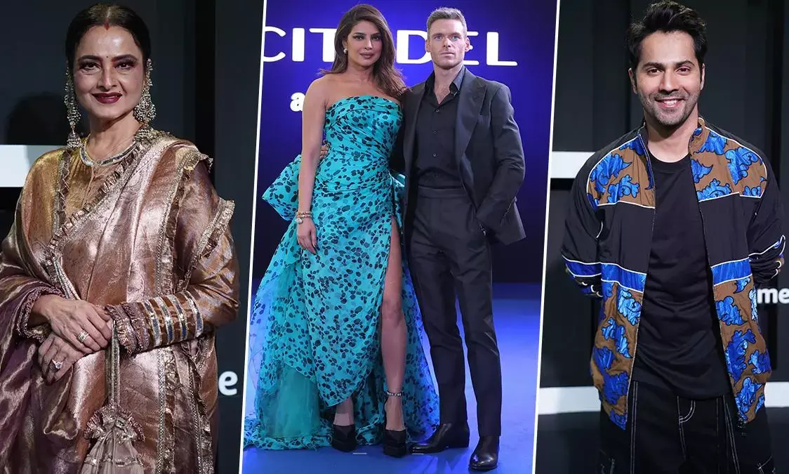 Citadel Premiere: प्रियंका चोपड़ा के शो Citadel Series का मुंबई में हुआ प्रीमियर, इन सितारों ने की शिरकत