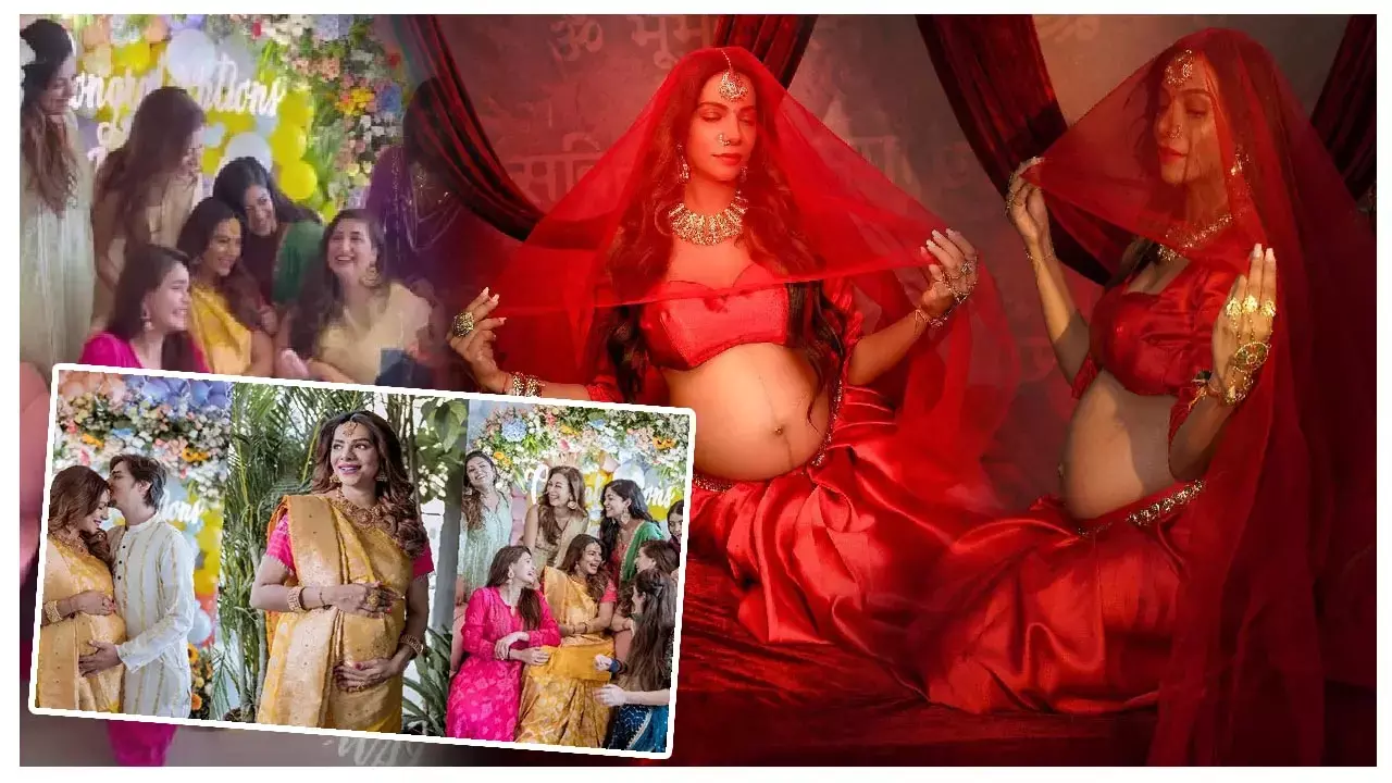Tanvi Thakkar: 38 साल की ये खूबसूरत एक्ट्रेस जल्द बनने वाली हैं मां, गोद भराई की तस्वीरें-वीडियो हो रही वायरल...देखें...