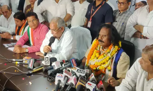 CG Live: नंदकुमार साय का कांग्रेस प्रवेश, प्रेस कॉन्फ्रेंस, CM भूपेश भी मौजूद, देखें राजीव भवन से सीधा प्रसारण