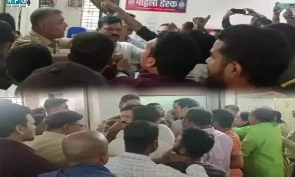 Jagdalpur News: CG: IPS पर मारपीट का आरोप लगा बस्तर में कांग्रेस कार्यकर्ताओं ने थाना घेरा, गुटखा खाकर थाने आने पर आईपीएस ने लगाई थी फटकार, SSP ने दिए जांच के आदेश