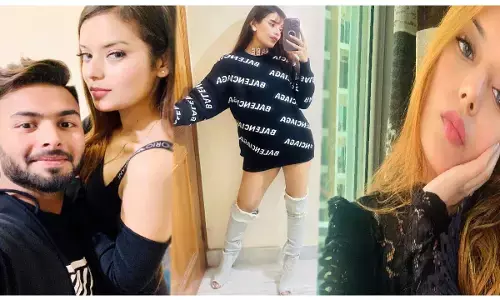 Isha Negi : मॉडल-एक्ट्रेस से कम नहीं बल्लेबाज ऋषभ पंत की गर्लफ्रेंड, आंखों से चश्मा हटाकर क्रॉप टॉप-जींस में दिखाई स्वैग...देखें फोटो-वीडियो...