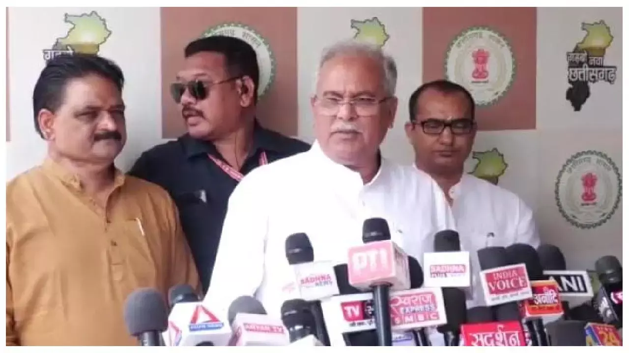 Chhattisgarh News: दक्षिण भारत भाजपा मुक्त: सीएम भूपेश ने कहा- मोदीजी का जादू खत्म, अरुण साव पहले ही भांप गए इसलिए बुलडोजर की बात कर रहे...
