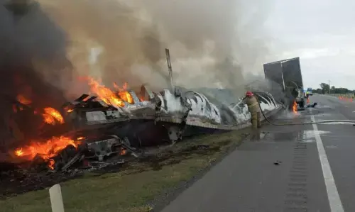 Egypt News: एक्सीडेंट में 35 लोगों की मौत, दुर्घटना के बाद लगी आग, कई घायल...