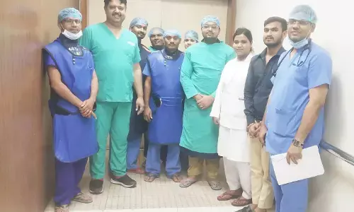 CG में ऐसा पहला केस : दिल के ऑपरेशन के 16 साल बाद सिर के बाल बराबर पतले रास्ते से कैथेटर की मदद से खून के थक्कों को भाप बनाकर निकाला