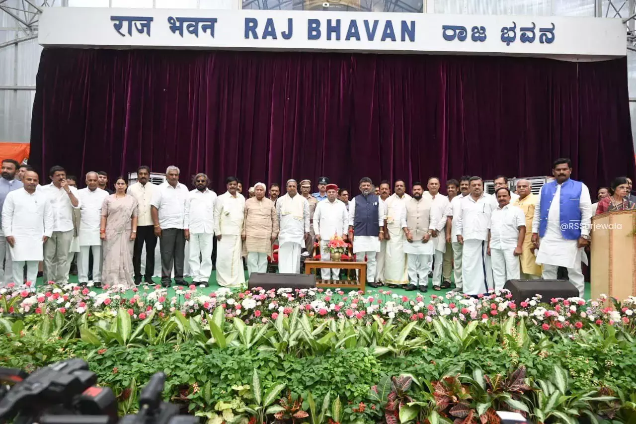 karnataka विभागों का बंटवारा : सीएम सिद्धारमैया वित्त, जीएडी और इंटेलीजेंस, शिवकुमार संभालेंगे सिंचाई, परमेश्वरा को गृह विभाग