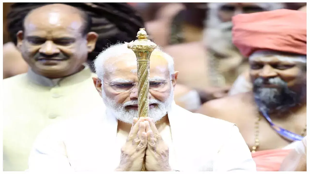 PM Narendra Modi: PM नरेंद्र मोदी ने कहा - नया संसद भवन एक भारत श्रेष्ठ भारत का उदाहरण, यहां बने कानून भारत को विकसित राष्ट्र बनाएंगे...