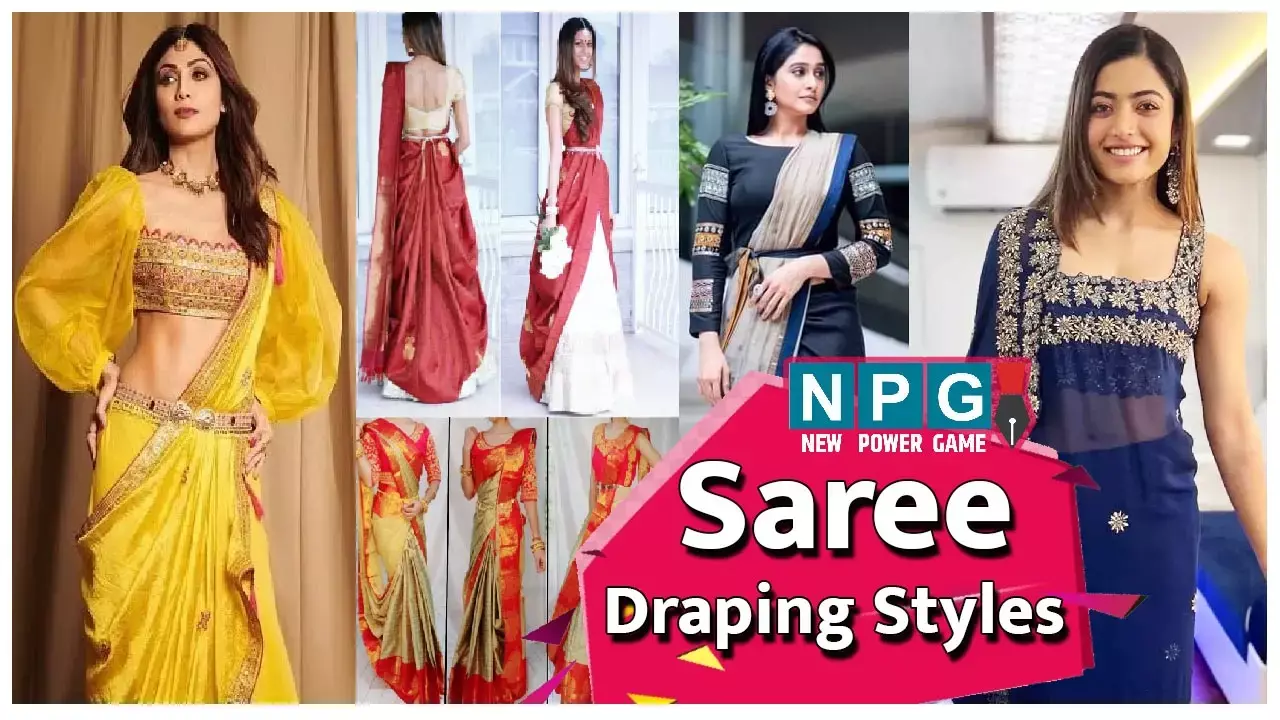Saree Draping Styles: सिर्फ 5 मिनट में सीखे साड़ी ड्रैप करना, फिर देखें साड़ी पहनने का ये अंदाज आपको कैसे बनाएगा आकर्षक और बिंदास...