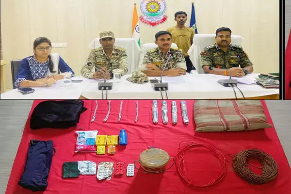 छत्तीसगढ़ में एक लाख का इनामी नक्सल चीफ गिरफ्तार, इन बड़ी नक्सल घटानाओं में है शामिल