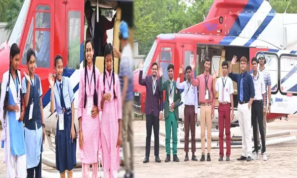 होनहारों की हवाई सैर: छत्तीसगढ़ में बोर्ड के मेरीटोरियस विद्यार्थियों की हवाई सैर, पढ़िए इस पर क्या कहना है होनहारों का...