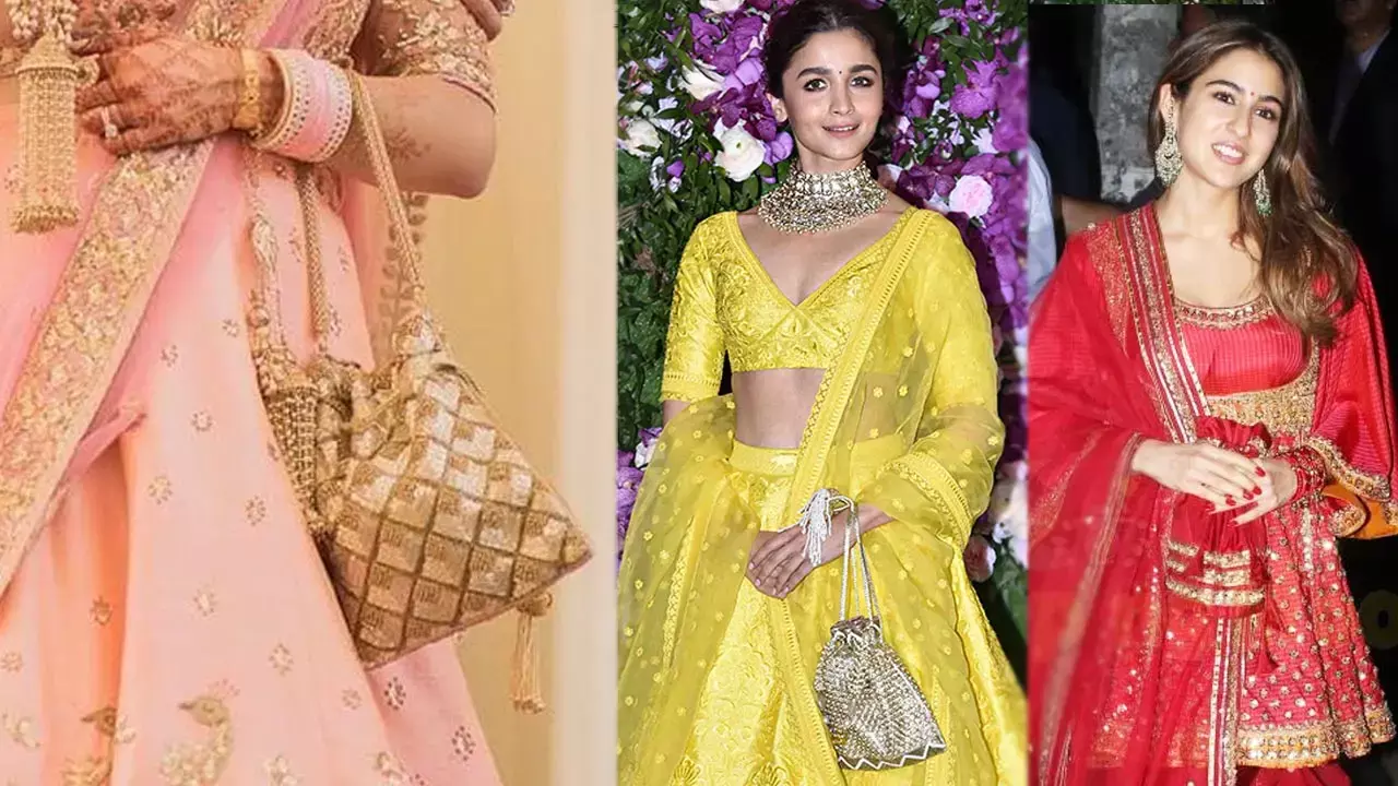 Fashionable Potli Bag For Ladies : खूबसूरत ट्रेडिशनल पार्टी वियर के साथ टीम अप कीजिए ये शानदार पोटली बैग,बाॅलीवुड हसीनाओं को भी है इनका क्रेज़....