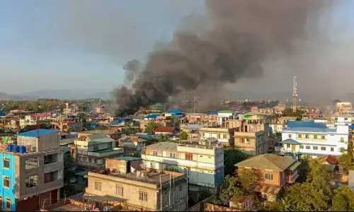Manipur Violence: मणिपुर में एक बार फिर भड़की हिंसा, बीजेपी ऑफिस में जमकर तोड़फोड़
