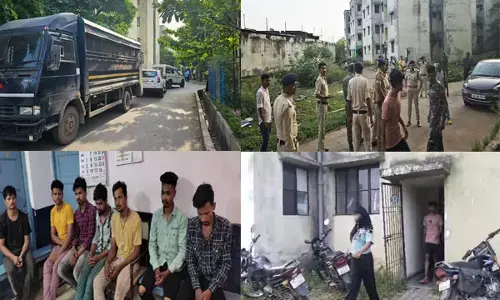 CG-देहव्यपार की सूचना पर पुलिस ने मारा छापा, कॉलोनी की हर एक फ्लैट में युवक-युवतियों का जोड़ा... कई वाहन भी जब्त