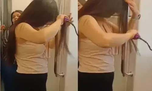 Video: मेट्रो ट्रेन में बिकनी गर्ल के बाद एक और लड़की का वीडियो वायरल, लोग बोले-बस यही दिन देखना रह गया था...