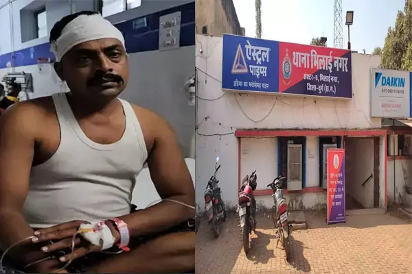 CG-प्रमोशन पार्टी में सिर फुटव्वल: हेड कॉन्स्टेबल के बेटों ने गुंडे बुलाकर ASI को रॉड डंडे से पीटा, बचाने आये आरक्षक की भी पिटाई