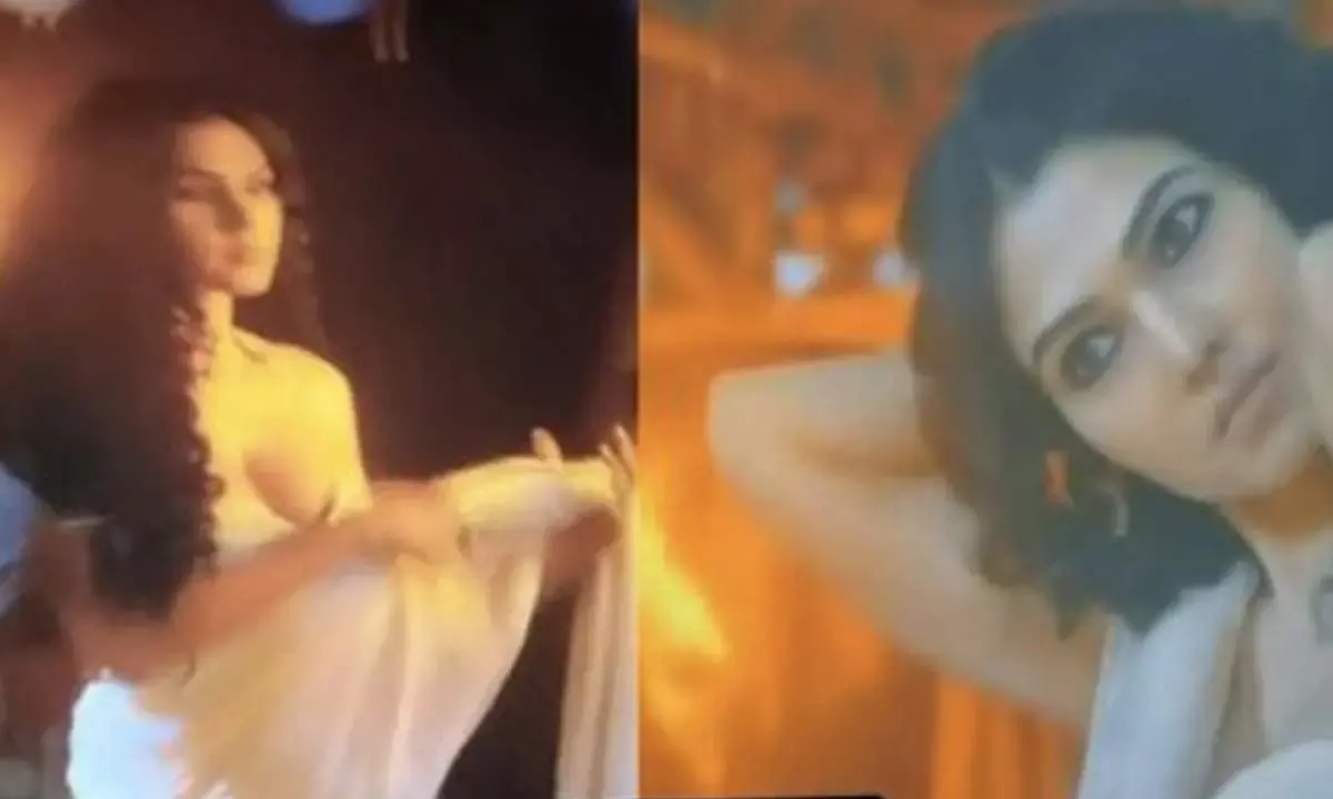 Adipurush Movie: अब डायलॉग नहीं, विभीषण की पत्नी के बोल्ड सीन पर मचा बवाल, मोदी-योगी से फिल्म पर बैन लगाने की उठी मांग...