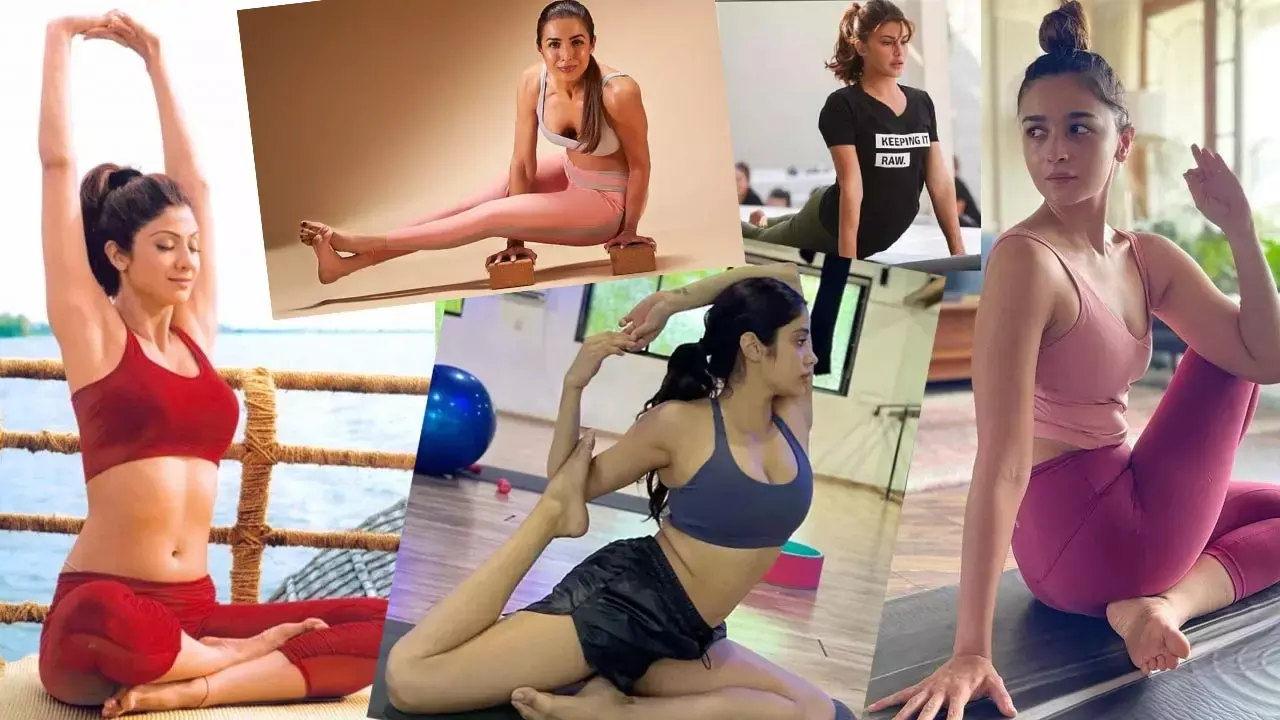 International Yoga Day 2023 in Bollywood: शिल्पा शेट्टी, मलाइका अरोड़ा से लेकर आलिया भट्ट तक, ये 20 बॉलीवुड और TV एक्ट्रेस योग की हैं दीवानी...देखें तस्वीरें...