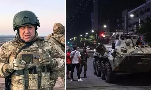 बड़ी खबर: पुतिन के खिलाफ बगावत! प्राइवेट आर्मी वैगनर ग्रुप ने किया विद्रोह, पुरे शहर पर किया कब्ज़ा