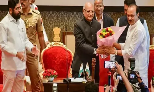 NCP broken in Maharashtra: बिग ब्रेकिंग न्‍यूज: महाराष्‍ट्र में टूटी NCP, पवार बने उप मुख्‍यमंत्री, भुजबल सहित नौ विधायक बनें मंत्री