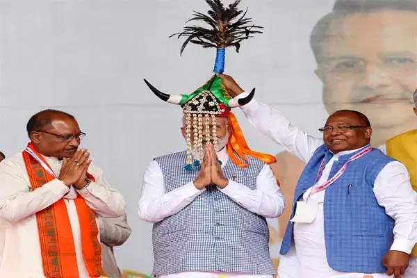 PM Narendra Modi Visit in Chhattisgarh: प्रधानमंत्री मोदी ने tweet की रायपुर दौरे की कुछ यादगार तस्‍वीरें, आप भी देखिए...