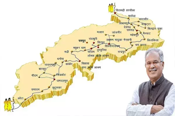 राम काज को आतुर सरकार: राम वन गमन पर्यटन में चयनित स्थल...