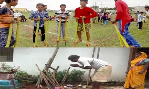 Hareli Tihar: छत्तीसगढ़ का पहला तिहार, जहां लोग करते हैं कृषि उपकरणों, बैलों और औजारों की पूजा...बच्चे,युवा, बुजुर्ग चढ़ते है गेड़ी, जाने महत्व...