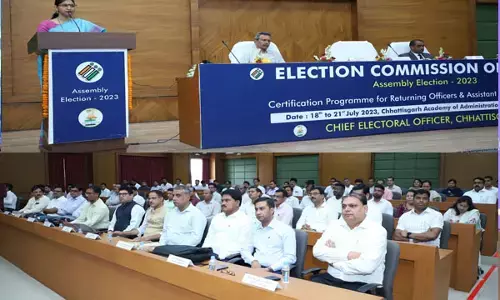 रिटर्निंग अधिकारियों के प्रशिक्षण का समापन... हृदयाघात, सर्पदंश, मिर्गी जैसी मेडिकल इमरजेंसी के बारे में भी प्रशिक्षित किया गया