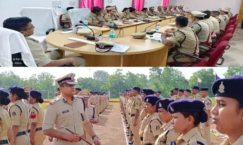 IG शेख आरिफ ने किया धमतरी में वार्षिक निरीक्षण, खराब टर्नआउट वाले अधिकारी-कर्मचारियों को दी चेतावनी...