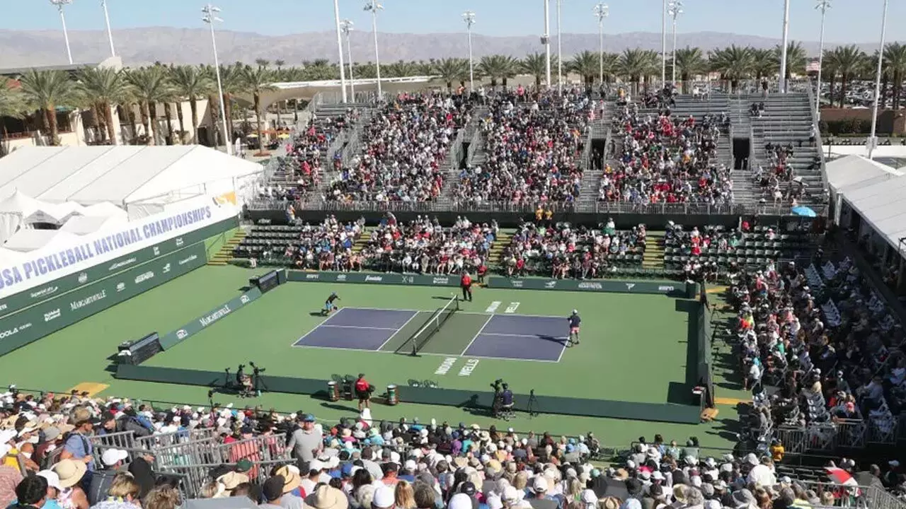 Pickleball Championship 2023: पिकलबॉल चैंपियनशिप का आयोजन, 24 अगस्त से एस दिन तक चलेगा टूर्नामेंट...जानिए कब तक होगा... Pickleball Championship 2023: पिकलबॉल चैंपियनशिप का आयोजन, 24 अगस्त से एस दिन तक चलेगा टूर्नामेंट...जानिए कब तक होगा...