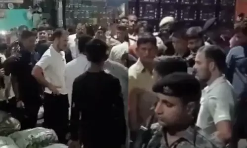 Rahul Gandhi News: सुबह-सुबह आजादपुर सब्जी मंडी पहुंचे राहुल गांधी, दुकानदारों से की मुलाकात, देखें वायरल वीडियो