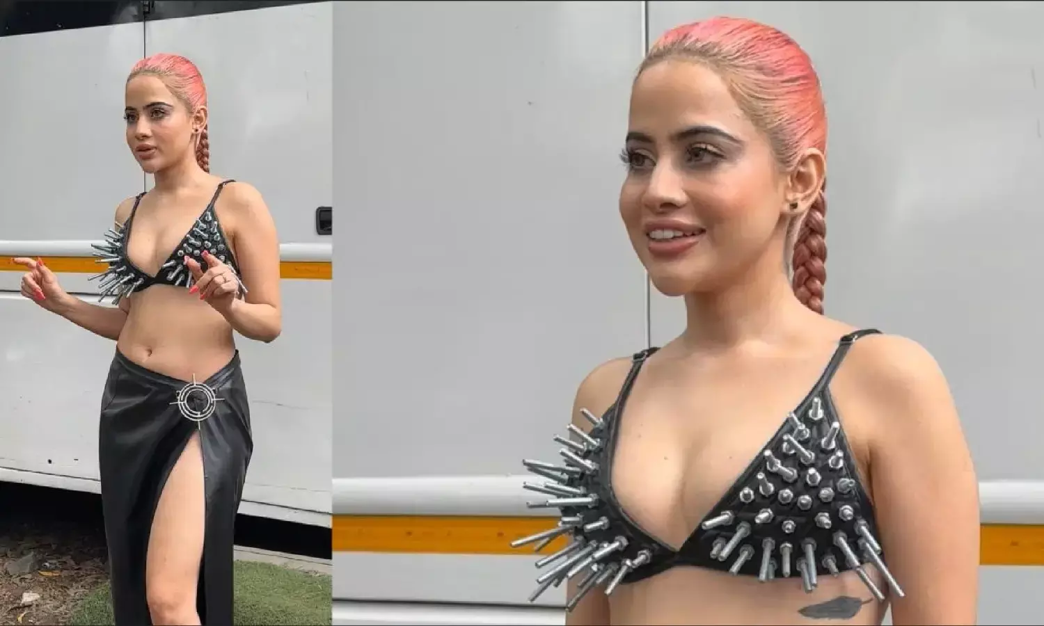 Urfi Javed Hot Video: Urfi Javed ने पहना नुकीले कीलों से बना टॉप, वीडियो देख हिल गया फैंस का दिमाग
