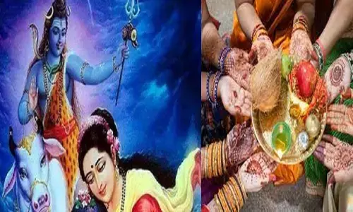 Solah Shringar on Hariyali Teej 2023:  सुहागिनों के लिए खास है हरियाली तीज,इन सामग्रियों  के साथ ऐसे करें शिव पूजा