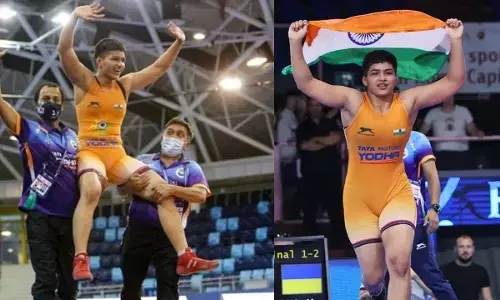 Under-20 World Championship: कुश्ती में अंतिम पंघाल ने रचा इतिहास, विश्व खिताब जीत बनी भारत की पहली महिला पहलवान...