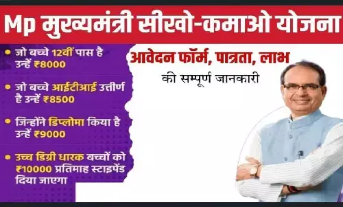 Seekho Kamao Yojana : मध्य प्रदेश में मंगलवार को सीखो कमाओ योजना की कल से होगी शुरुआत, जानिए पूरी डिटेल
