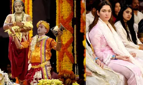 Tamannaah Bhatia News: कर्नाटक के चिक्काबल्लापुर में प्राचीन नागा मंडल पूजा में शामिल हुई तमन्ना भाटिया