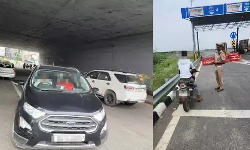 ट्रैफिक नियम तोड़ने वालों पर ग़ाज़ियाबाद पुलिस का एक्शन, अब तक काटे 27,828 चालान