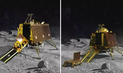Chandrayaan-3: चांद की धरती पर अपनी छाप छोड़ रहा भारत का चंद्रमा रोवर, चांद की सतह की करेगा स्टडी