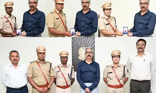 छत्तीसगढ़ के 3 पुलिस अधिकारी सम्मानित...अन्वेषण में उत्कृष्टता के लिए मिला केन्द्रीय गृहमंत्री पदक