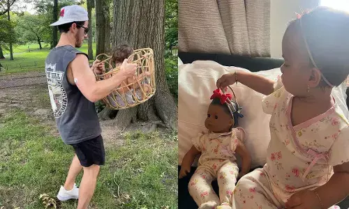 Priyanka Chopra Daughter Malti Marie Latest Photos :प्रियंका ने बेटी और पति संग किया खूब मस्ती,देखिए लेटेस्ट पिक जो जीत लेगा दिल